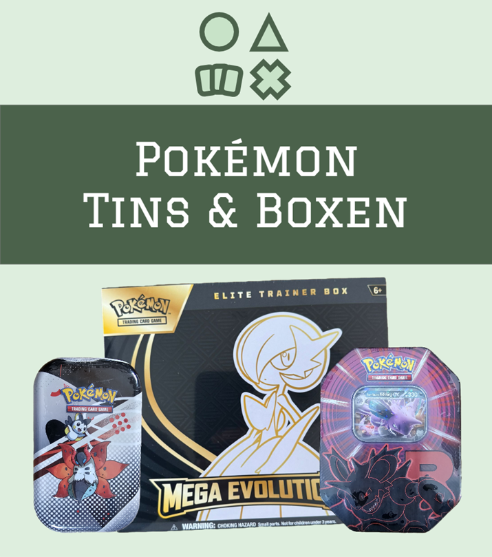 Pokemon Tins & Boxen