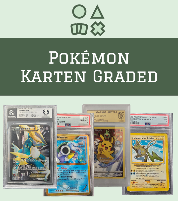 Pokemon Karten Graded