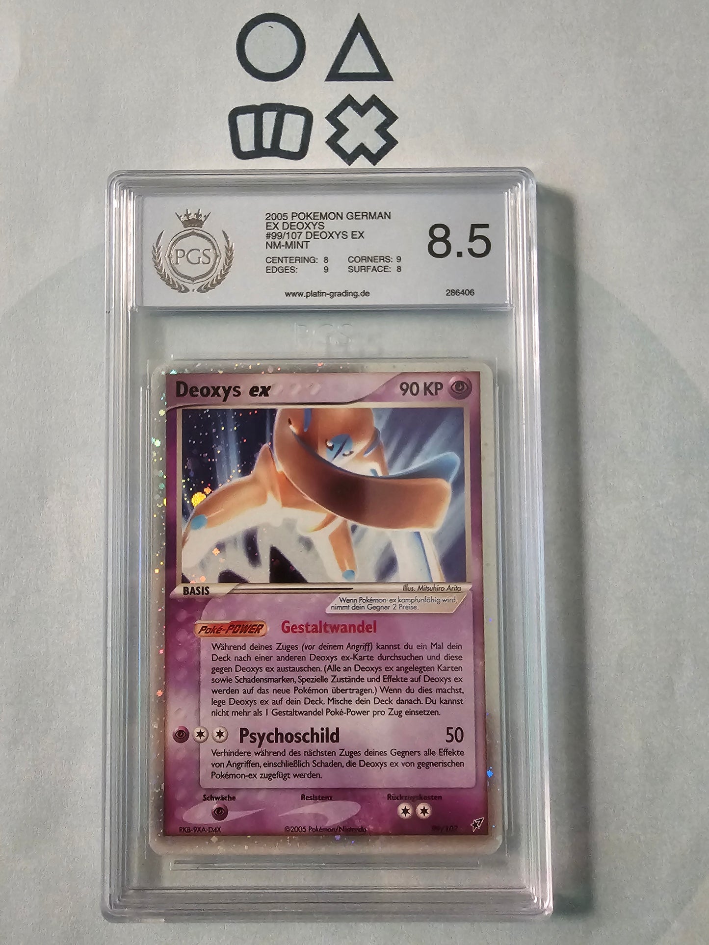 Deoxys EX - PGS 8.5 (DX99 EX Deoxys)