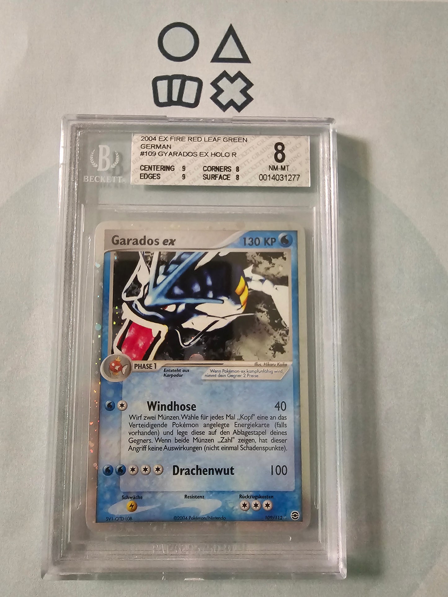 Garados EX - BGS 8 (FL109 EX Firered & Leafgreen)