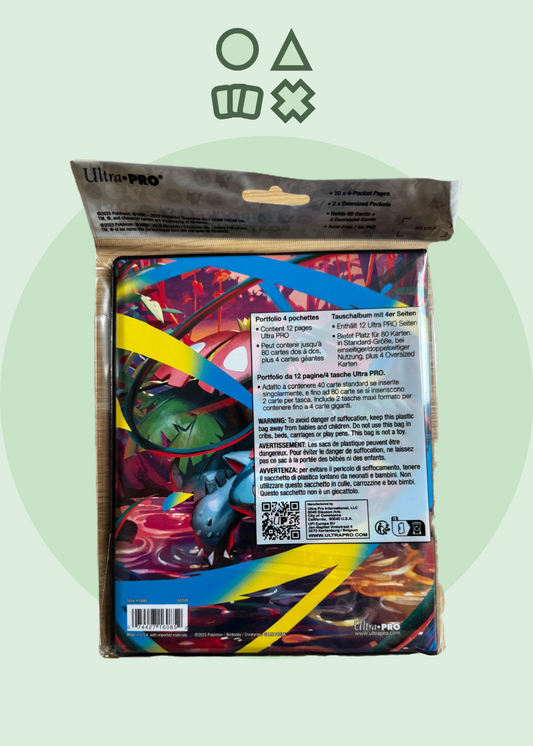 Ultra Pro - Pokémon Mega Evolutions - 4-Pocket Portfolio