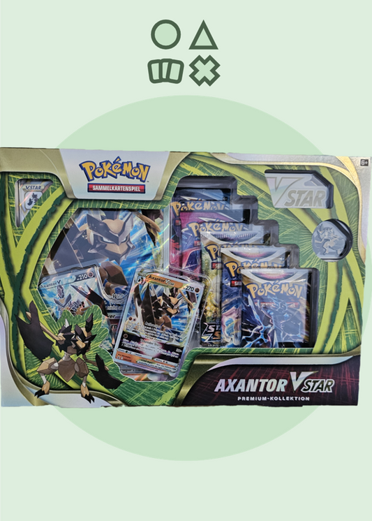 Pokémon Axantor VSTAR Premium-Kollektion - deutsch