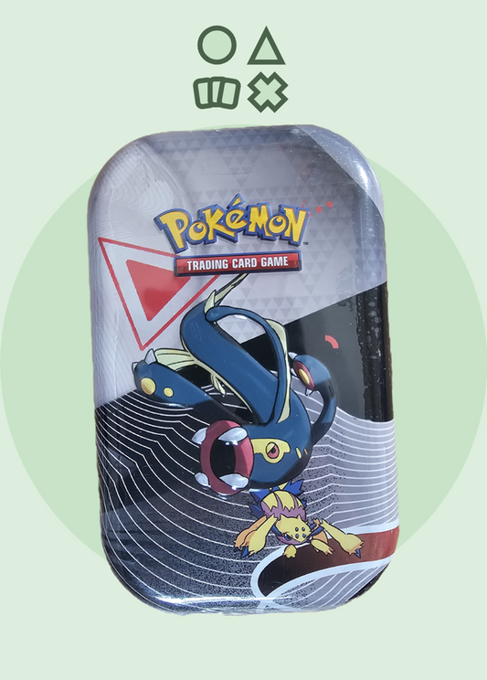 Pokémon Karmesin & Purpur Weiße Flammen und Schwarze Blitze Mini Tin