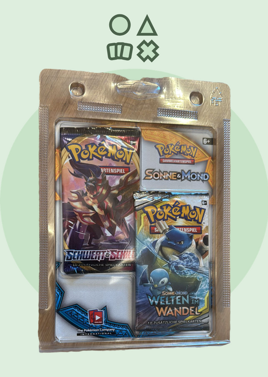 Pokémon Clamshell Blister - deutsch