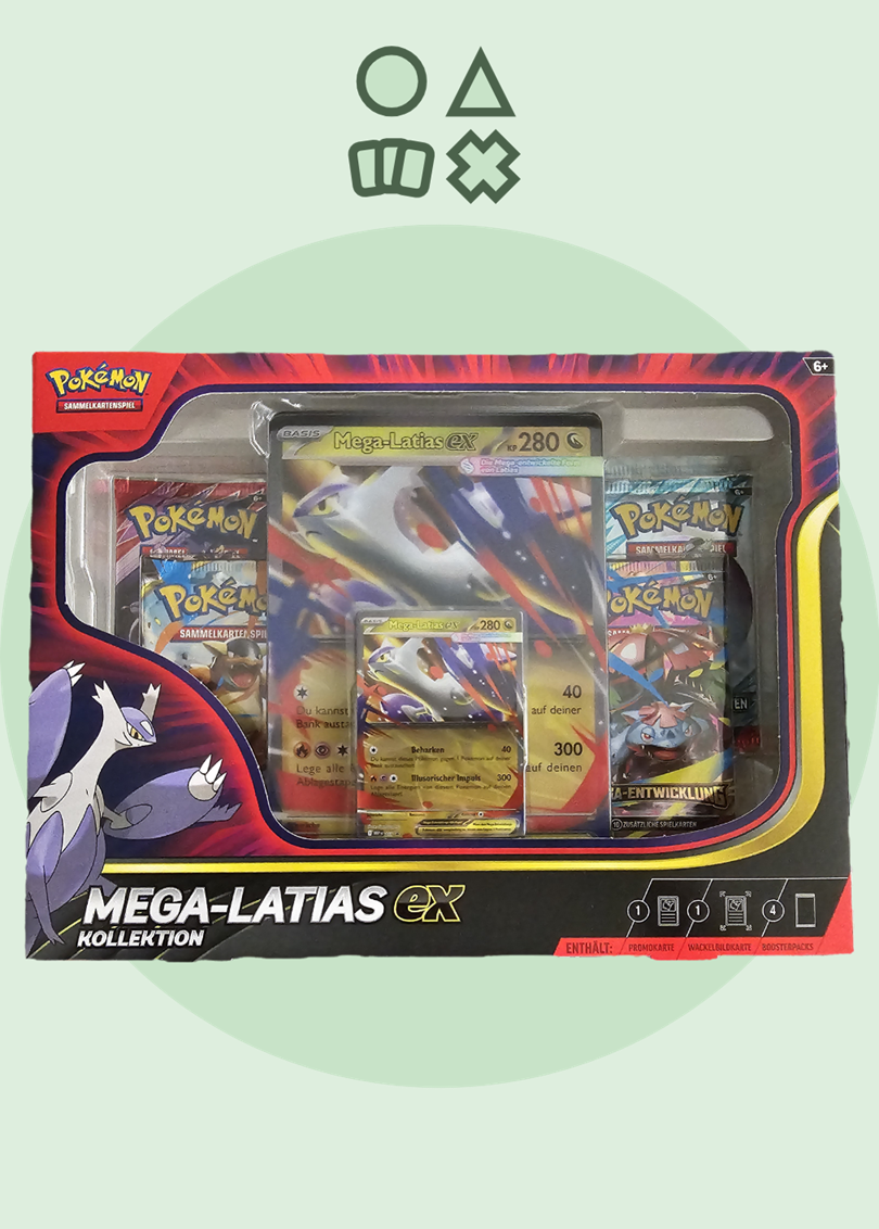 Pokémon Mega-Latias ex Kollektion - deutsch