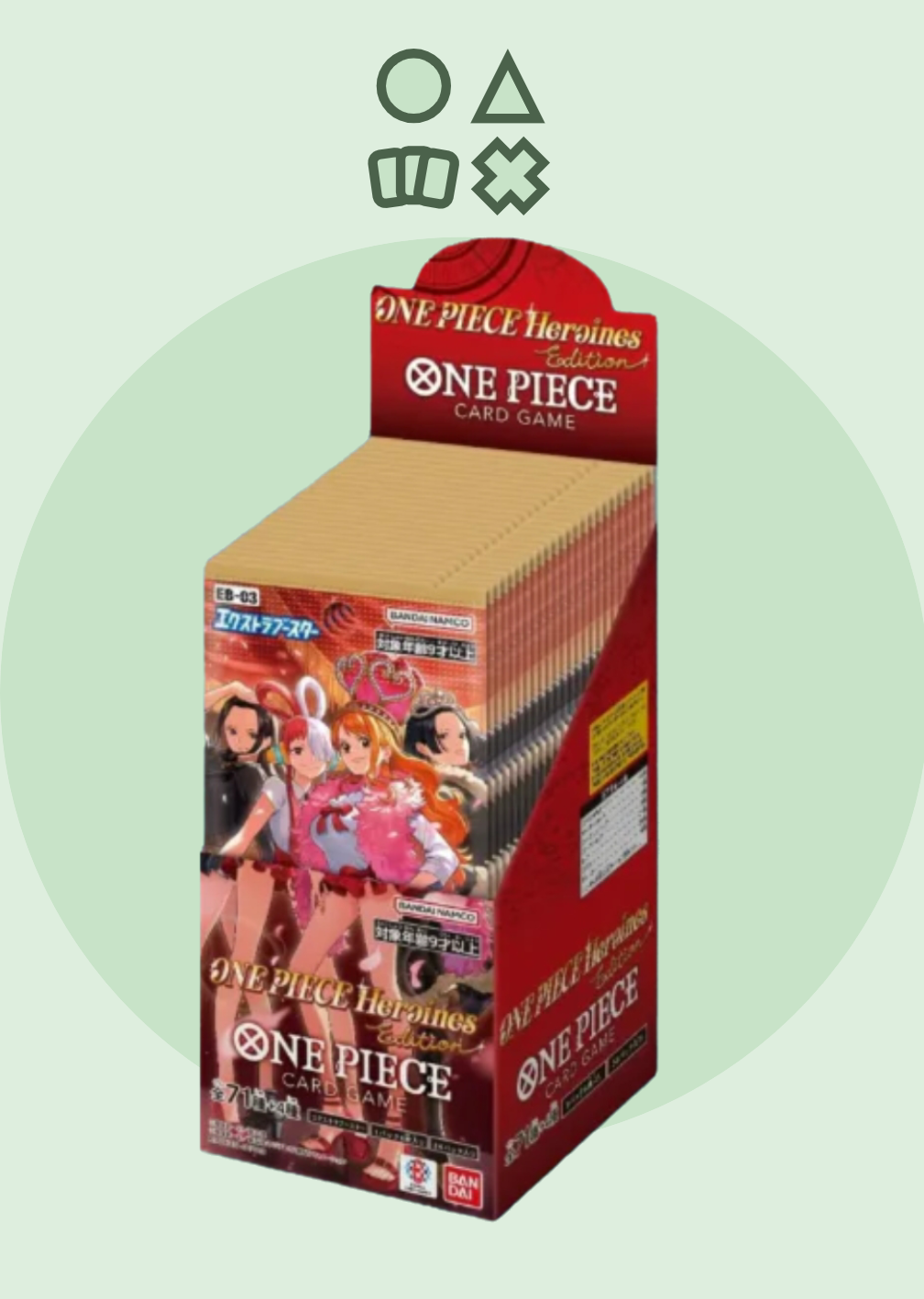 One Piece Heroines Edition (EB-03) - Booster Display - Japanisch