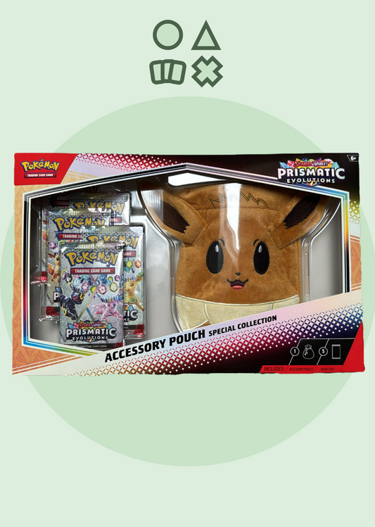 Pokémon Prismatic Evolutions Accessory Pouch Special Collection