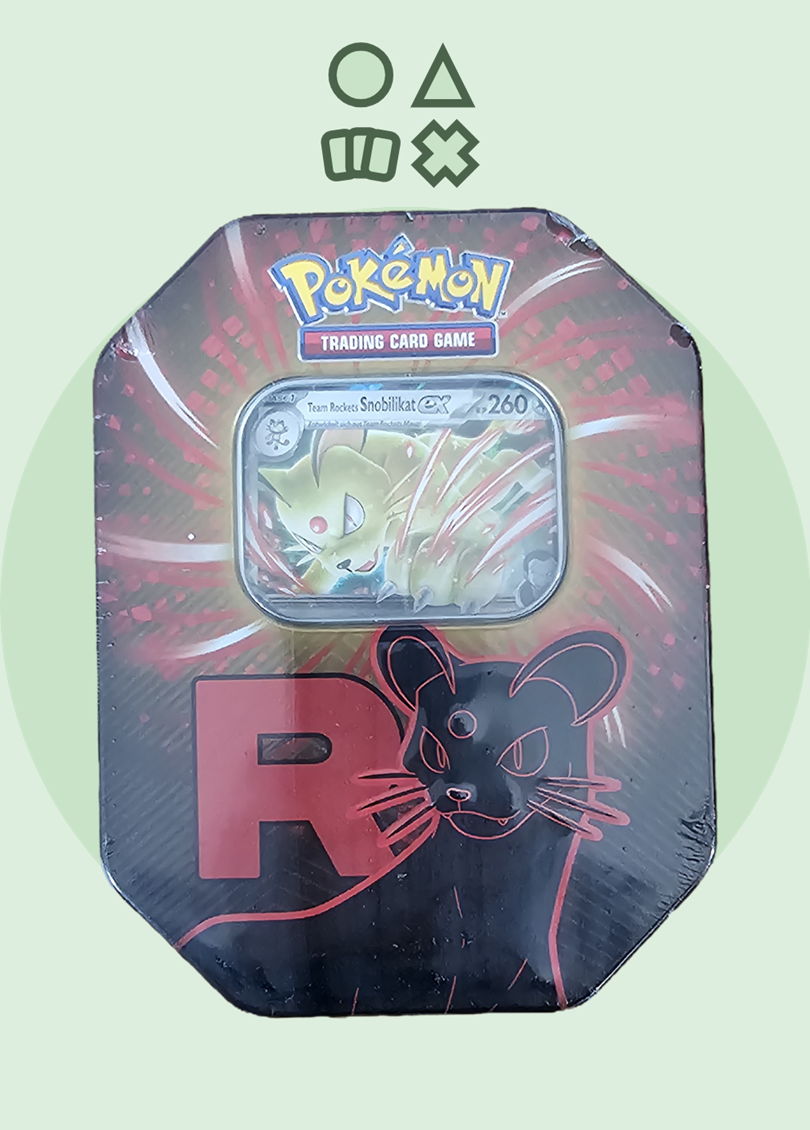 Pokémon Karmesin & Purpur Team Rocket Tin