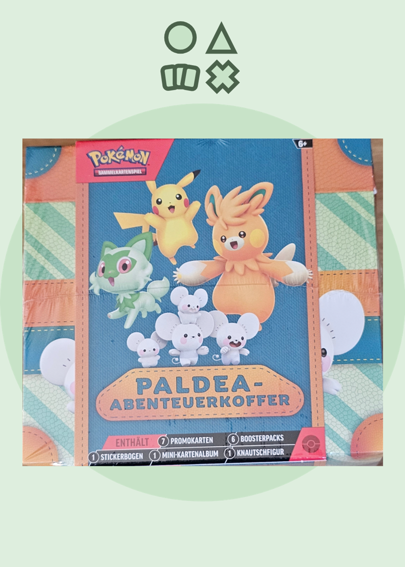 Pokémon Paldea-Abenteuerkoffer - deutsch