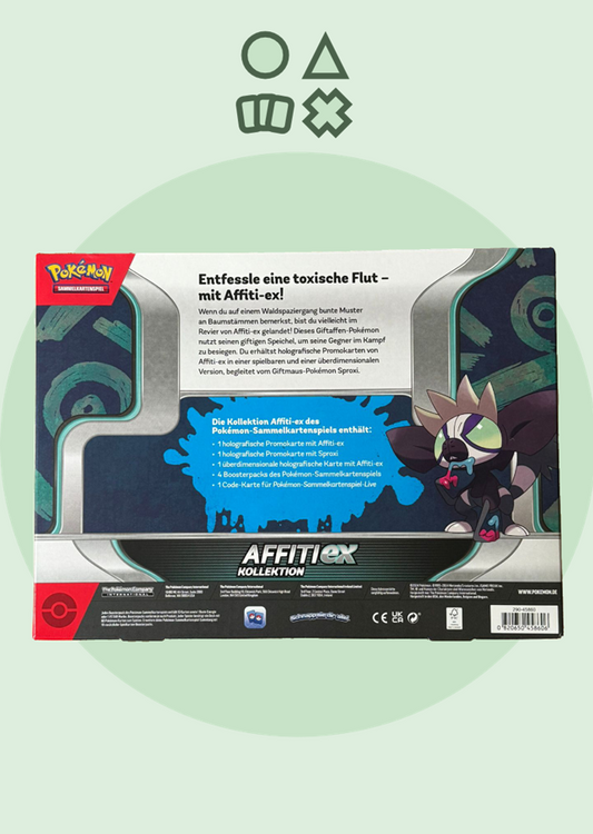 Pokèmon Affiti ex Kollektion - deutsch