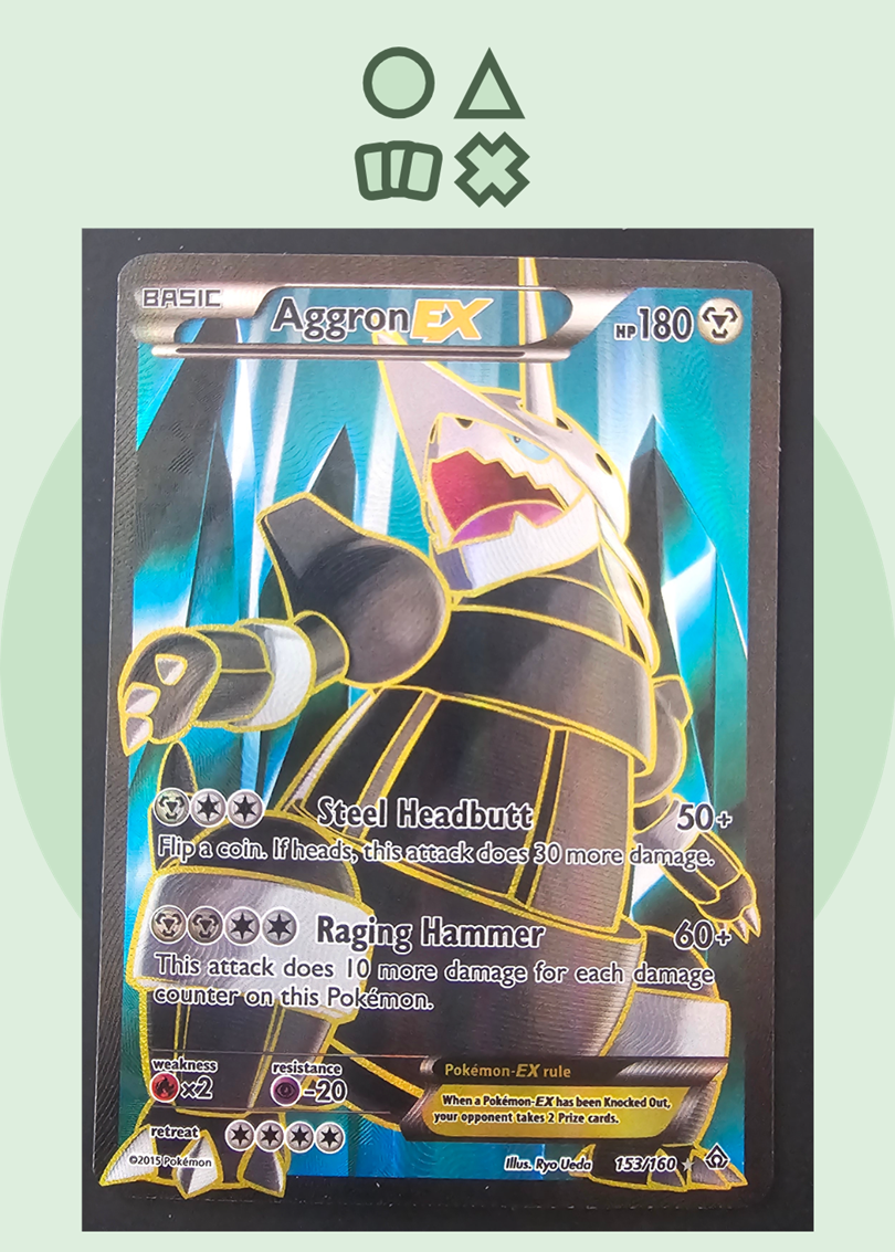 Aggron EX - NM (PRC153 XY Primal Clash)