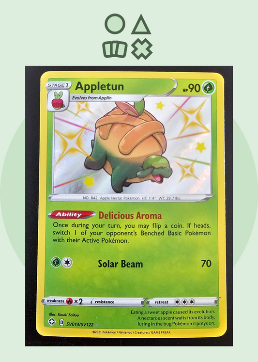 Appletun - NM (SHF SV14 Sword & Shield Shining Fates)