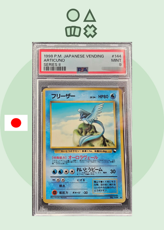 Articuno No. 144 - PSA 9 (Vending)