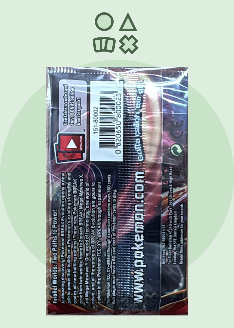 Pokémon XY Breakthrough Booster - englisch