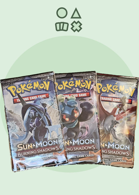 Pokémon Sun & Moon Burning Shadows Booster - englisch