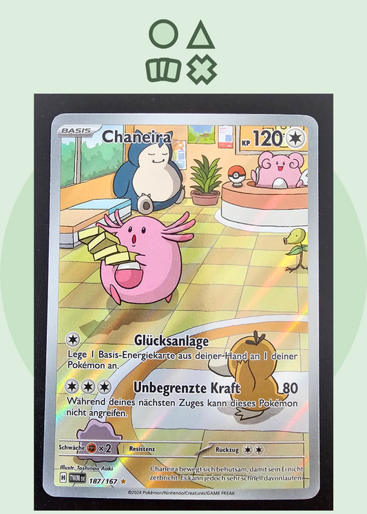 Chaneira - NM (TWM187 Scarlet & Violet Twilight Masquerade)