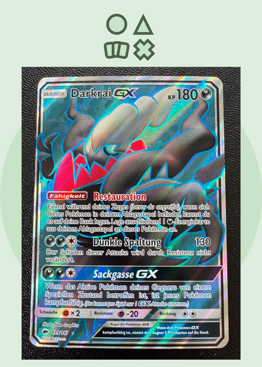 Darkrai GX - NM (BUS139 Sun & Moon Burning Shadows)