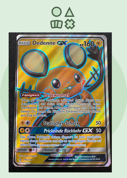 Dedenne GX - NM (UNB195 SM Unbroken Bonds)
