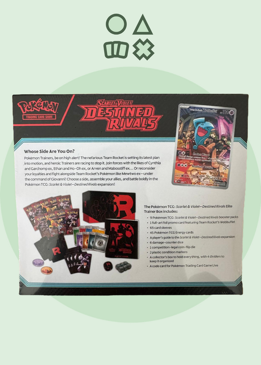 Pokémon Scarlet & Violet Destined Rivals Elite Trainer Box - Englisch