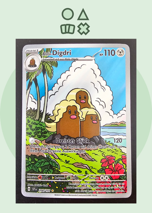 Alola-Digdri - NM (SSP208 Scarlet & Violet Surging Sparks)