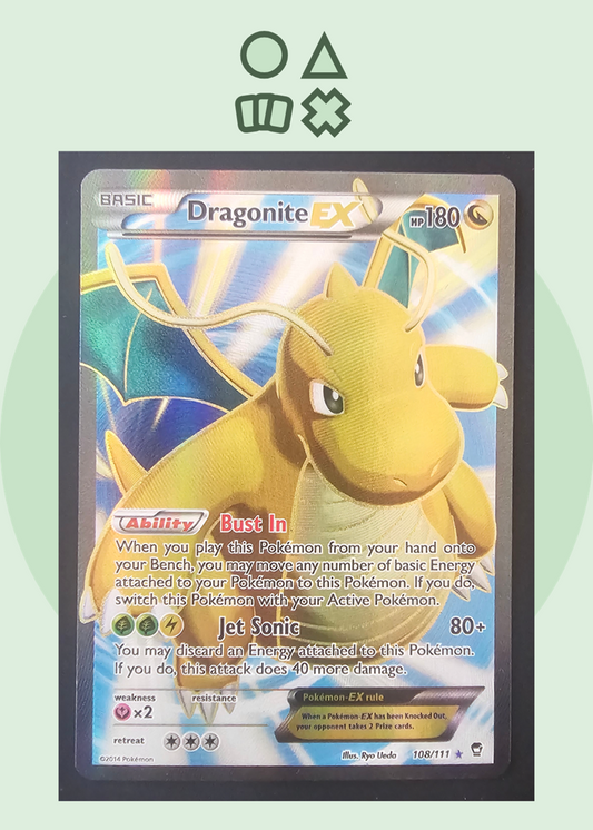 Dragonite EX - NM (FFI108 XY Furious Fists)