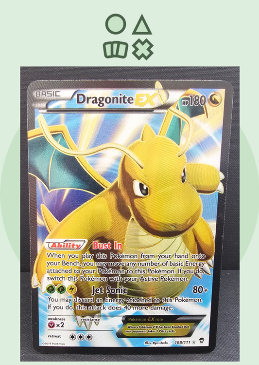 Dragonite EX - NM (FFI108 XY Furious Fists)