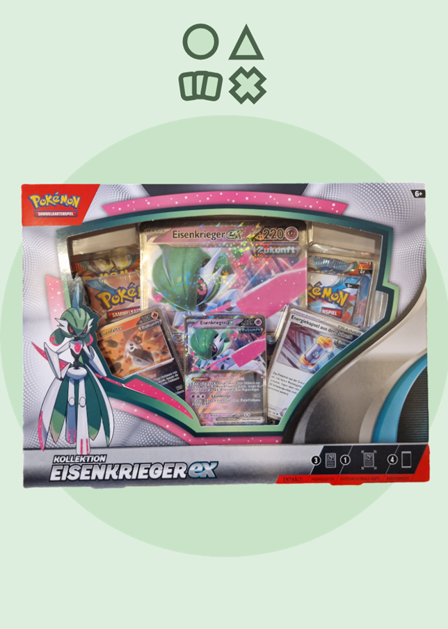 Pokémon Eisenkrieger ex Box - deutsch