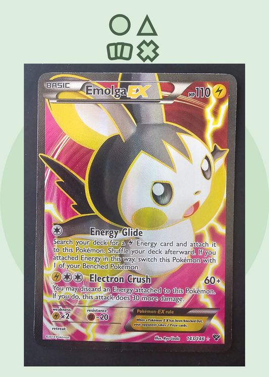 Emolga EX - NM (XY143 XY Base)