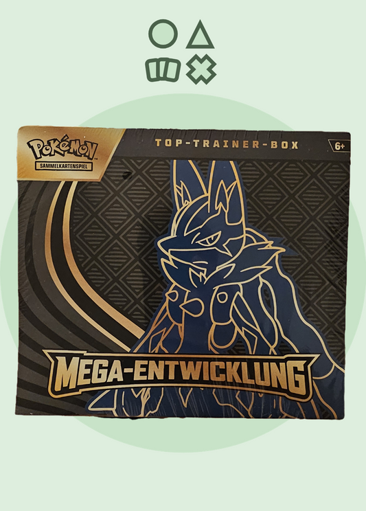 Pokémon Mega Entwicklung Base Set Top Trainer Box - deutsch