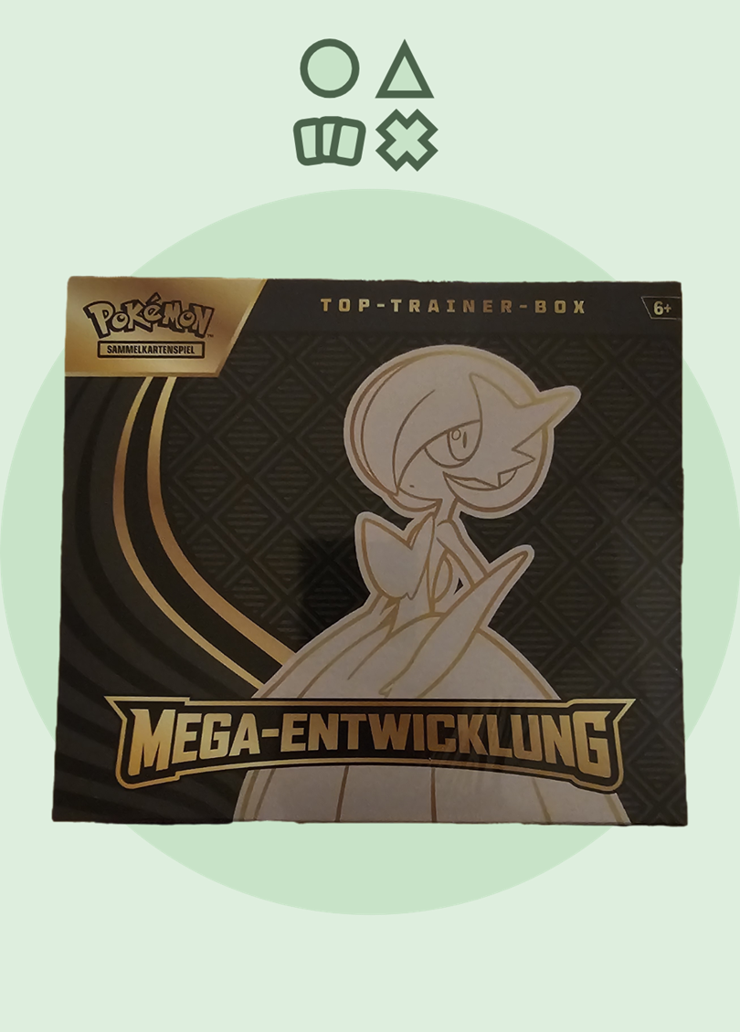 Pokémon Mega Entwicklung Base Set Top Trainer Box - deutsch