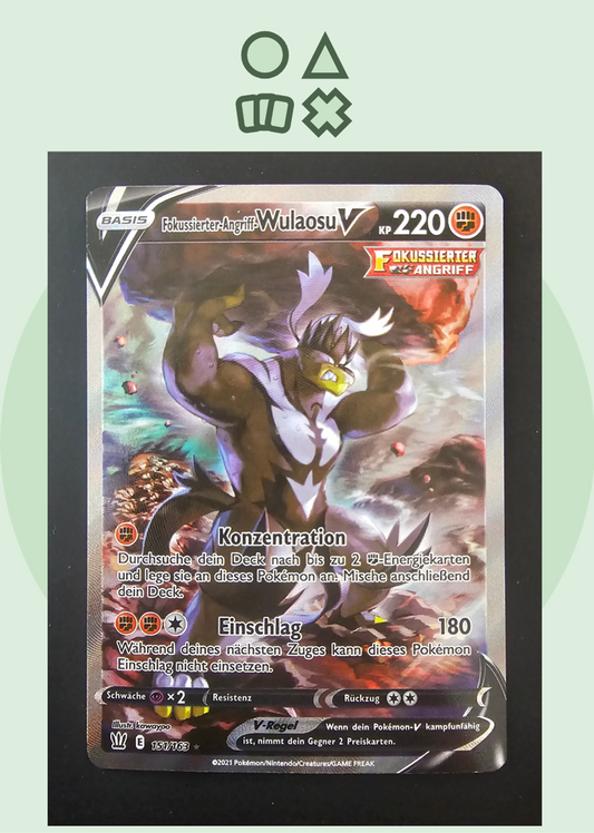 Fokussierter-Angriff-Wulaosu V - NM (BST151 SWSH Battle Styles)