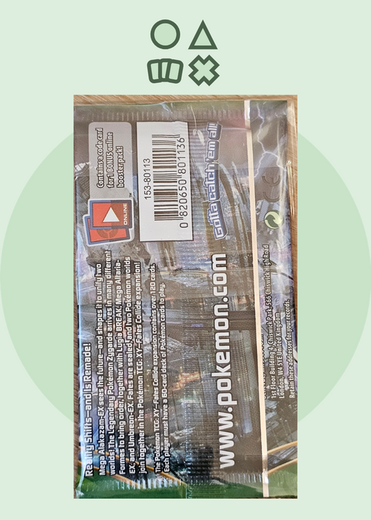 Pokémon XY Fates Collide Booster - englisch