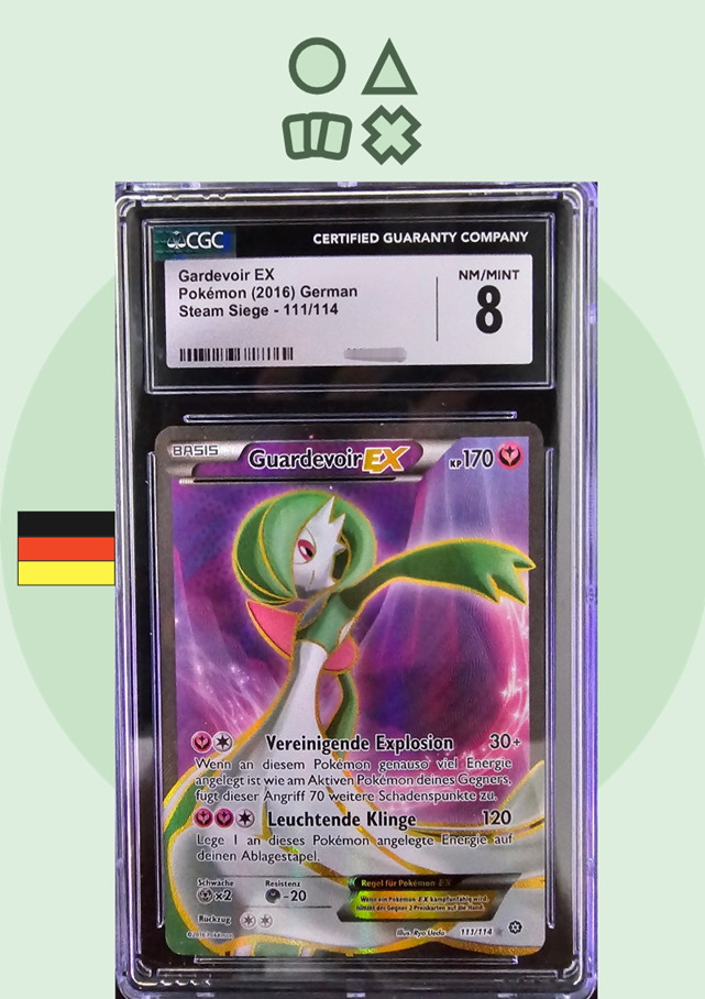 Gardevoir EX - CGC 8 (STS111 XY Steam Siege)