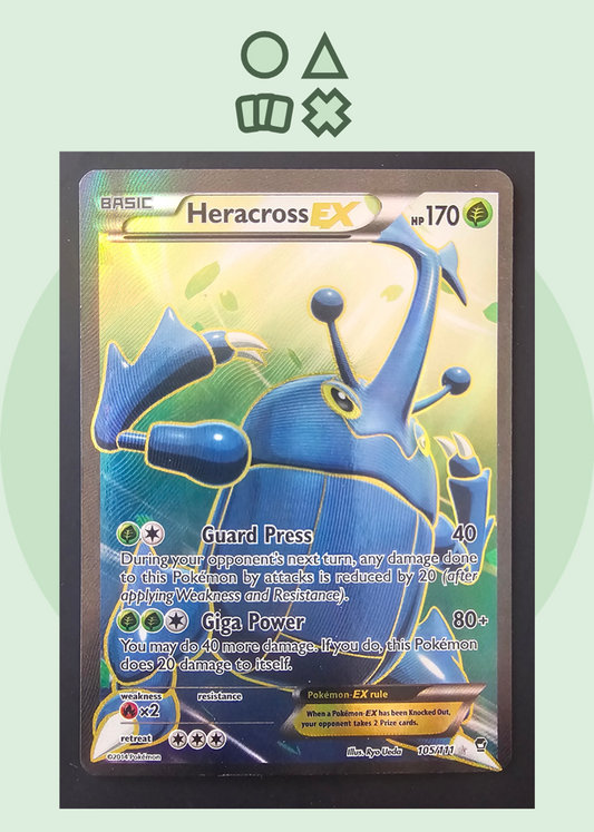 Heracross EX - NM (FFI105 XY Furious Fists)