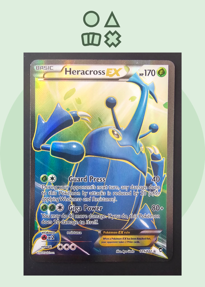 Heracross EX - EXC-NM (FFI105 XY Furious Fists)