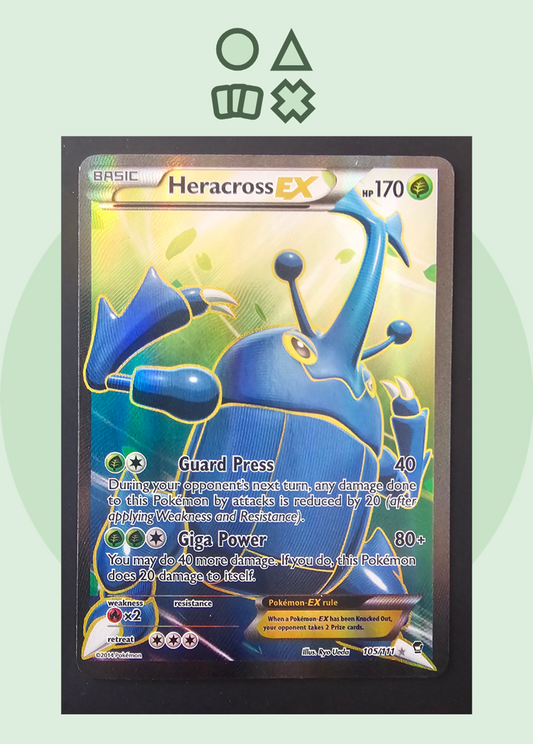 Heracross EX - EXC-NM (FFI105 XY Furious Fists)