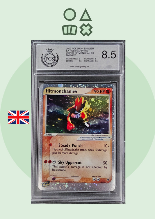 Hitmonchan ex - PGS 8.5 (RS98 EX Ruby Sapphire)