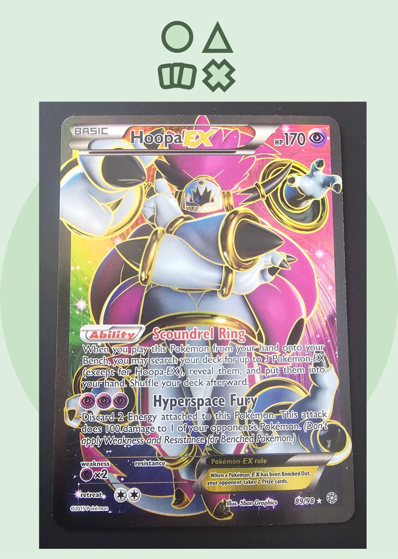 Hoopa EX - NM (AOR89 XY Ancient Origins)