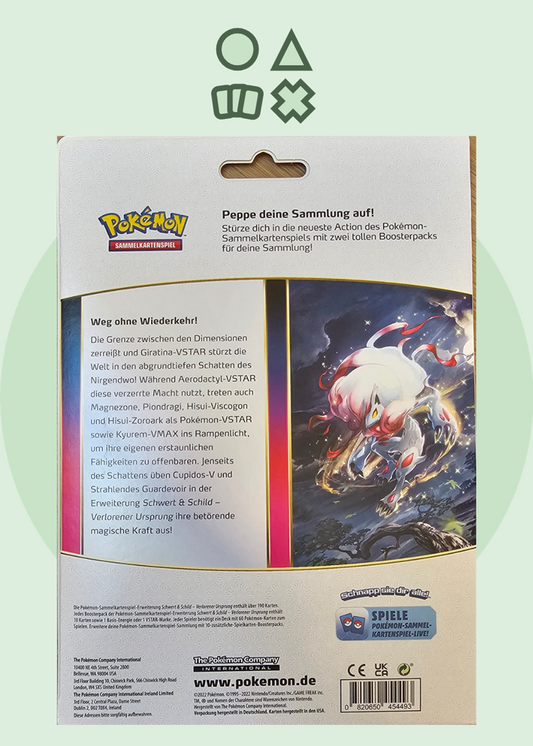 Pokémon Schwert & Schild Verlorener Ursprung Klappblister - deutsch