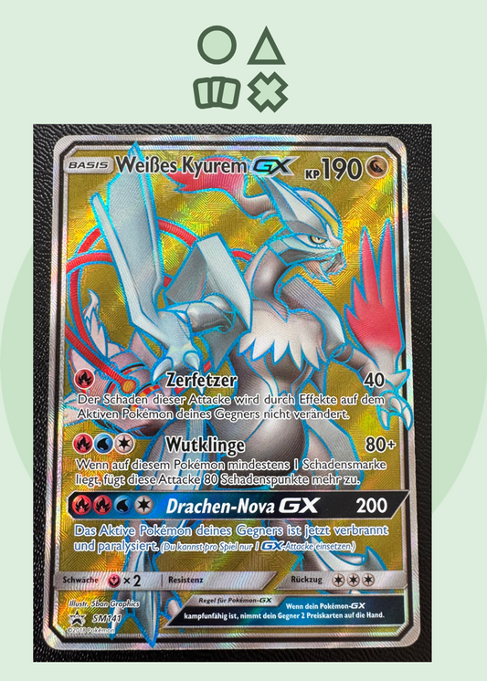 Weißes Kyurem GX - NM (SM141 Sun & Moon Promo)