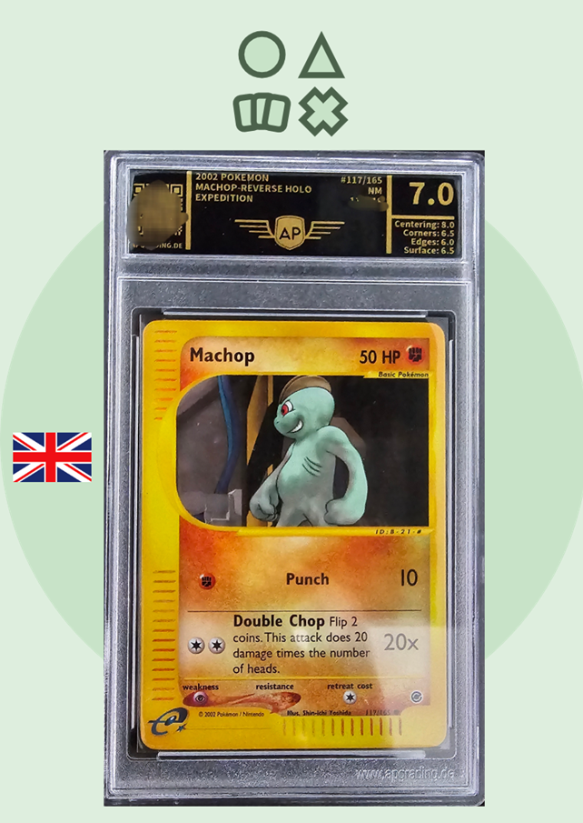 Machop - AP Grading 7.0 (EX117 Expedition)