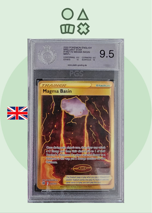 Magma Basin - PGS 9.5 (BRS185 Brilliant Stars)