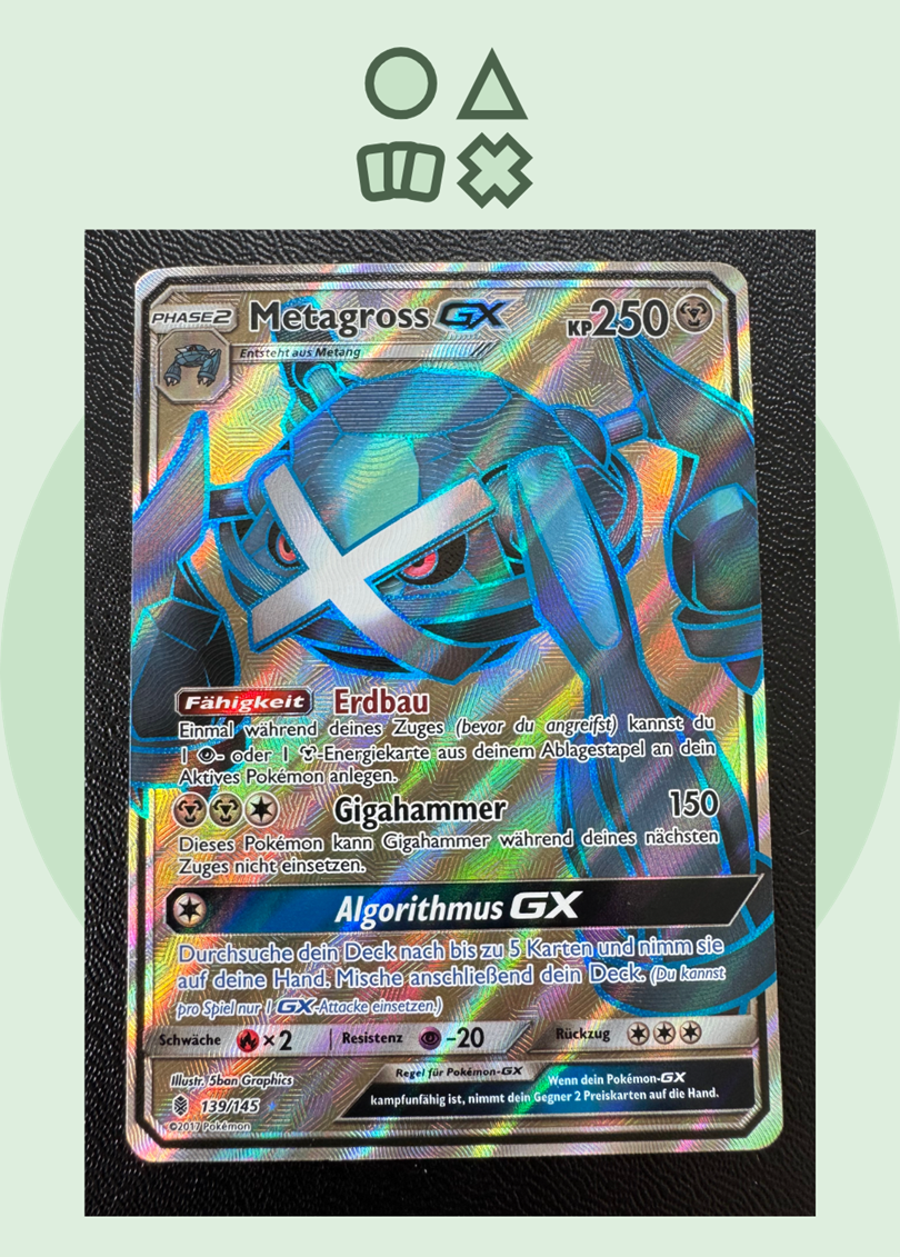 Metagross GX - NM (GRI139 SM Guardians Rising)