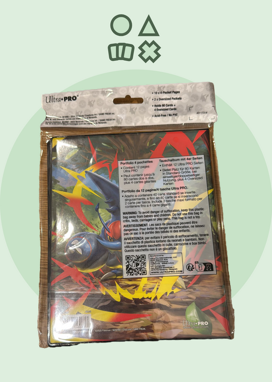 Ultra Pro - Mega Evolution - Phantasmal Flames 4-Pocket Portfolio