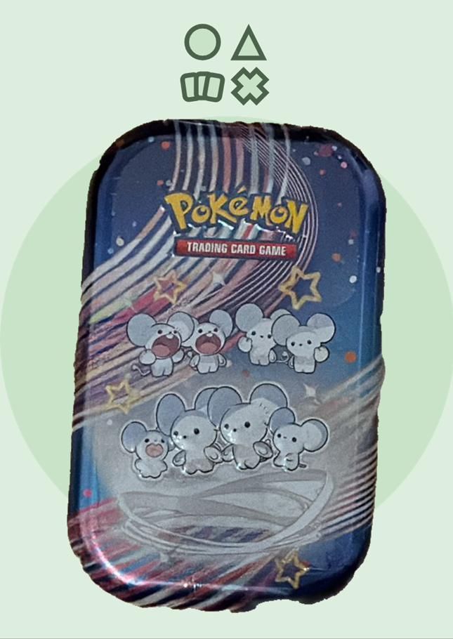 Pokémon Crimson & Purple Paldean Fates Mini-Tin (Famieps) - Paldean Fates - German