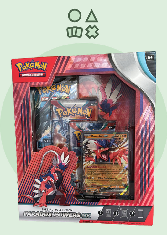 Pokémon Paradox-Powers EX Spezial-Kollektion - deutsch
