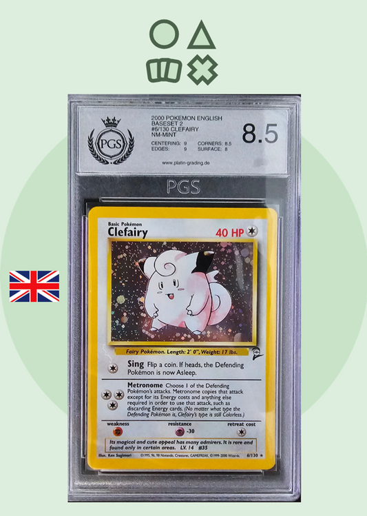 Clefairy - PGS 8.5 (B2 6 Base Set 2)