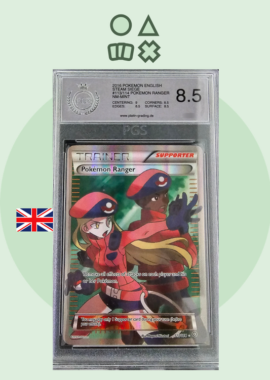 Pokemon Ranger - PGS 8.5 (STS113 XY Steam Siege)