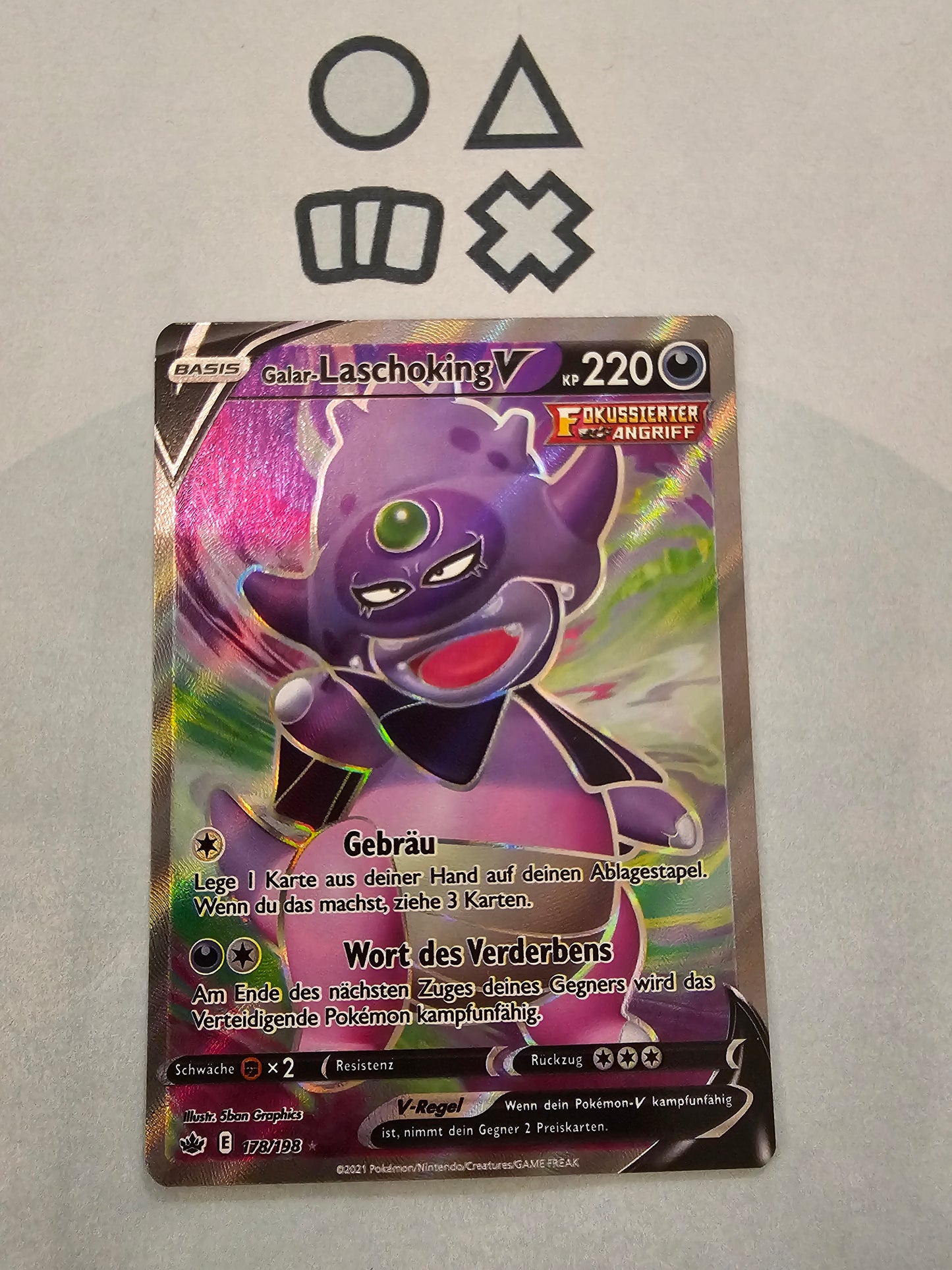 Galar-Laschoking V - NM (CRE178 SWSH Chilling Reign)