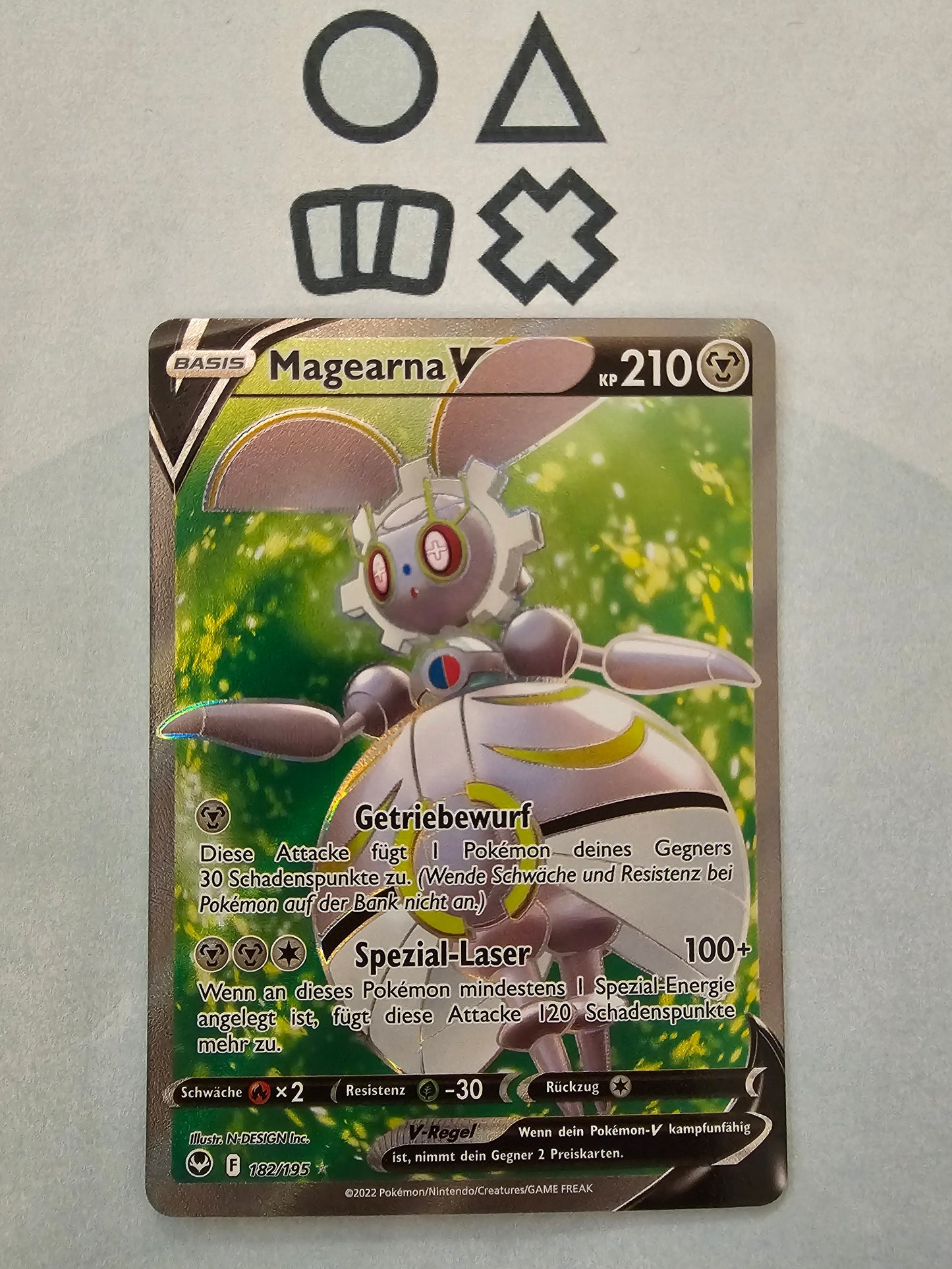 Magearna V - NM (SIT182 SWSH Silver Tempest)